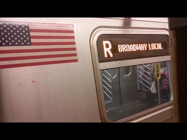 R160B R Local Train @ 25th Street