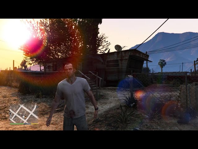 GTAV the last playthrough (Part 5) "the jewellery store hiest" + Trevor introduction /No commentary