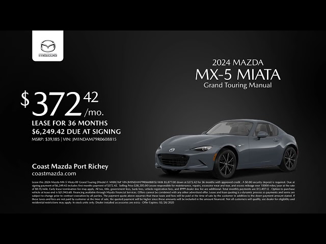 Mazda MX-5 Miata 02/02/2025 4910670