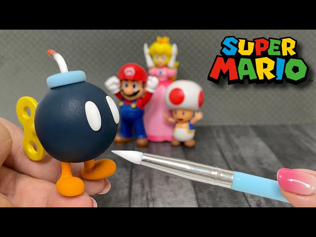 Making a Bob-omb from Super Mario | Polymer Clay