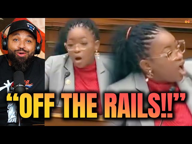 Rep. Jasmine Crockett Exposes Herself during meltdown attacking WHITE Congressmen