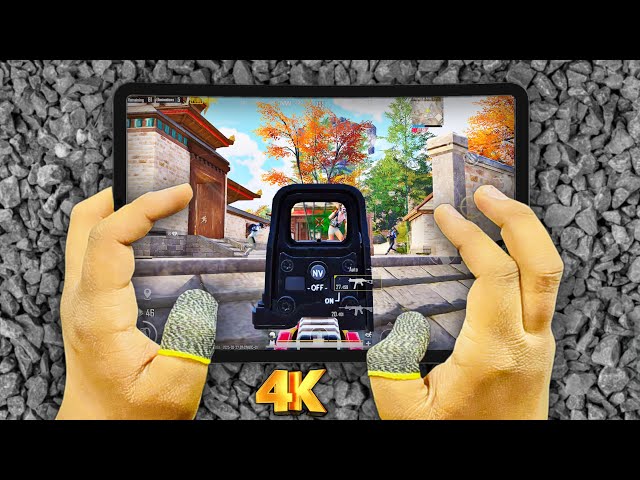 iPad Mini 7 PUBG Handcam  ❤️ PUbg Best Gameplay 🔥 GOD of 60 FPS / Best Sensitivity & Controls ❤️