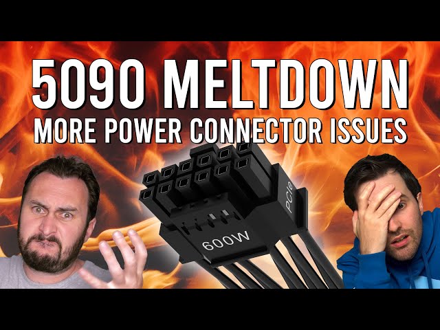 RTX 5090 Power Connectors Are Melting... Again