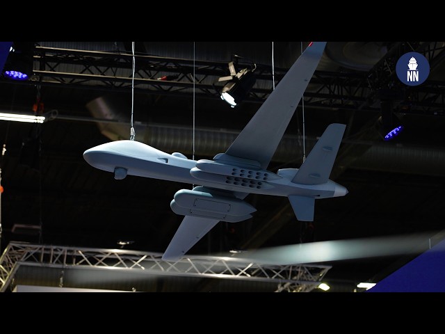 General Atomics MQ-9B SeaGuardian at Euronaval 2024