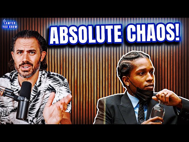 LIVE! More Chaos In Court For The ASAP Rocky Trial - Is This Affecting The Jury?