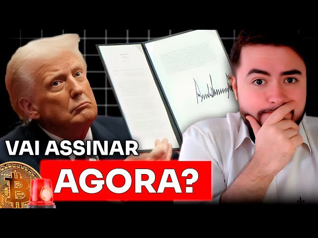 🚨URGENTE: TRUMP ASSINA RESERVA DE CRIPTOS