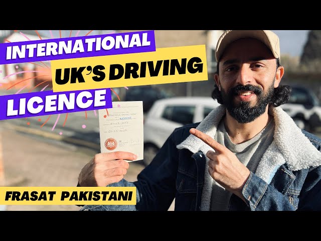 How to get an International Driving Licence in the UK | #pakistani