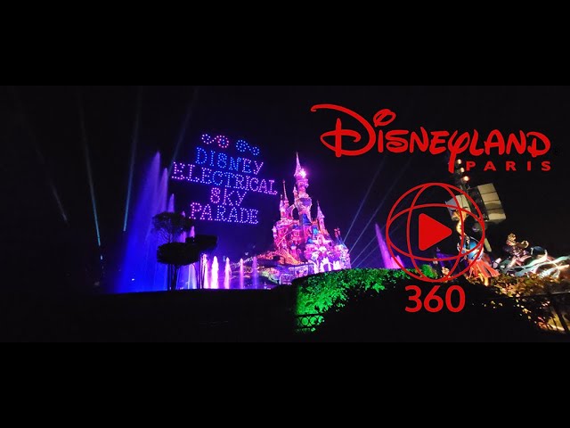 Disneyland Paris - Disney Electrical Sky Parade - Full Show - Total Immersive Experience