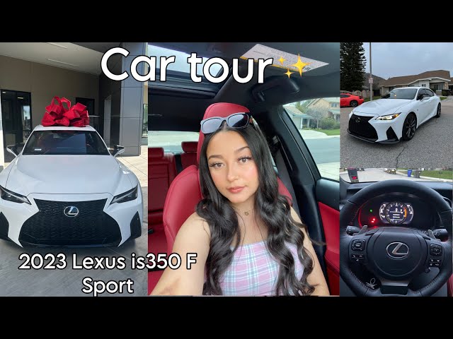 I bought a new car! 2023 Lexus is350 F Sport