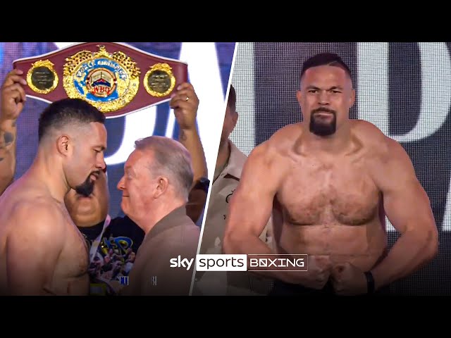 Joseph Parker WEIGHS IN ahead of Martin Bakole fight ⚖️