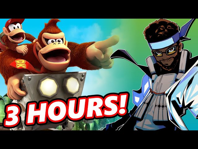 Donkey Kong Country Returns HD - First 3 Hours of Gameplay!