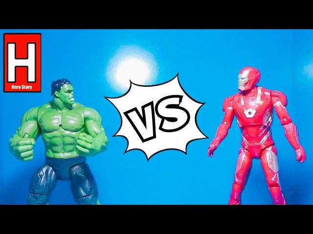 Iron Man VS the hulk | Stop motion | Hero Story