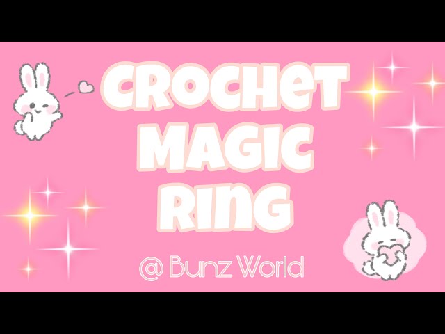 Crochet A Magic Ring (6sc in MR) 💗