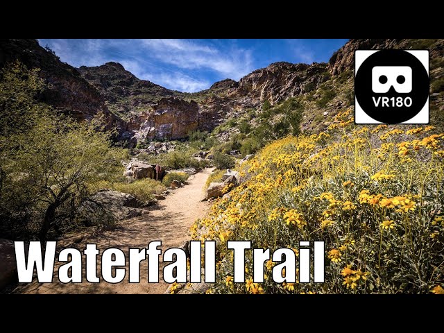 White Tank Mountain Waterfall Trail in VR180 | Clintus.tv