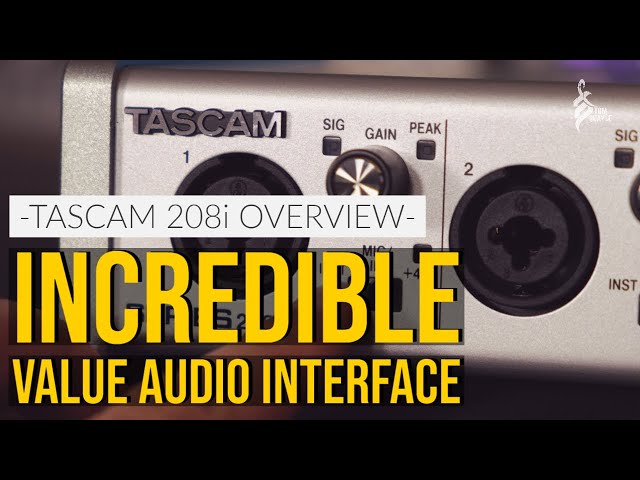 I HAD TO HAVE THIS INTERFACE | Tascam Series 208i Audio Interface | TOM QUAYLE