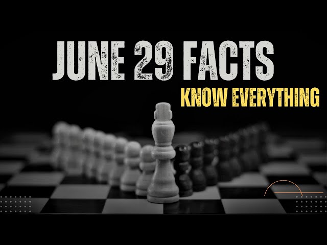 June 29 Facts - Know Everything #dailyfacts #factsdaily