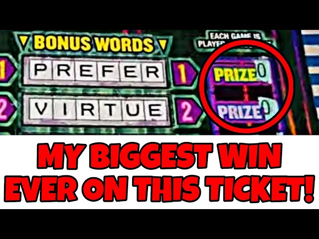 HUGE WIN! MY BIGGEST WIN EVER on this ticket! Chase Rd 1! Spending $650 on lottery & WON MORE!