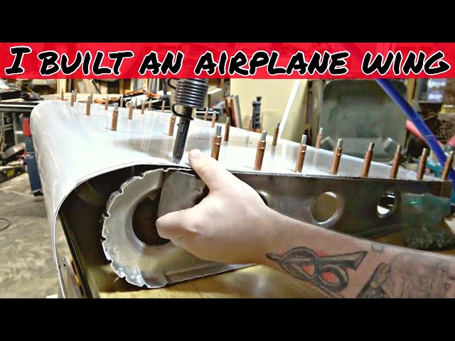 I Built an Airplane Wing from Scratch - for my new desk