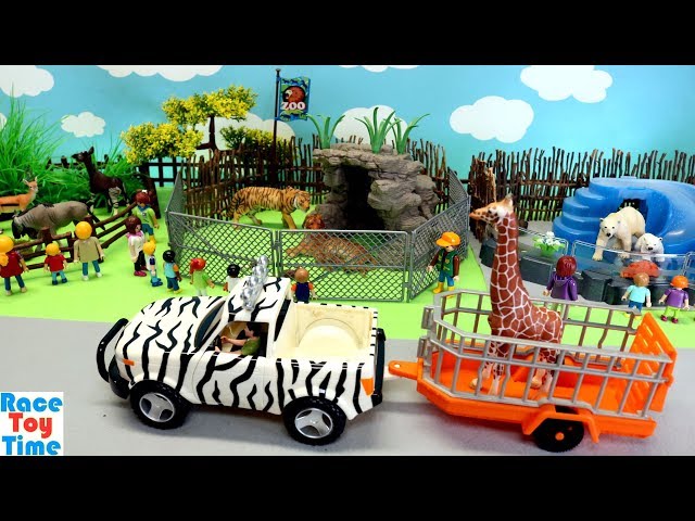 Zoo Wild Animals Toys Fun For Kids - Learn Animal Names