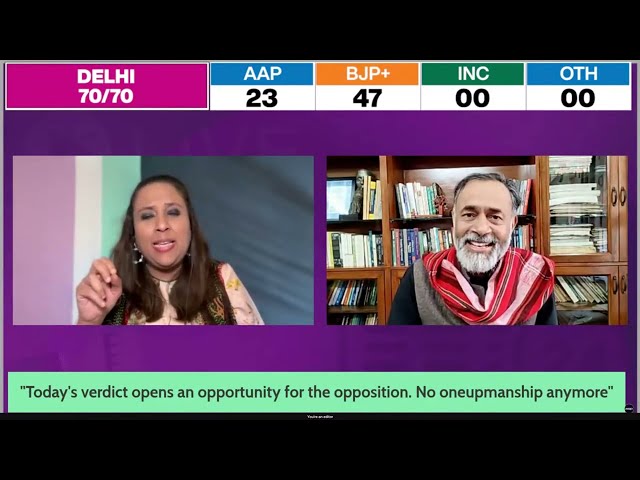 "BJP Wants Total Political Dominance" I Yogendra Yadav on Delhi Elections, Modi, Kejriwal I Barkha