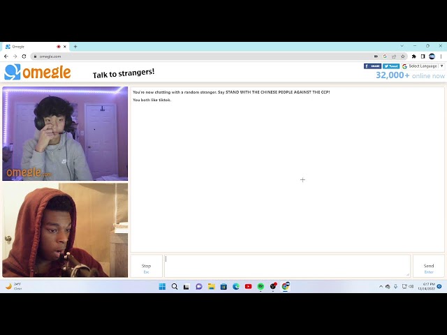 omegle  last one