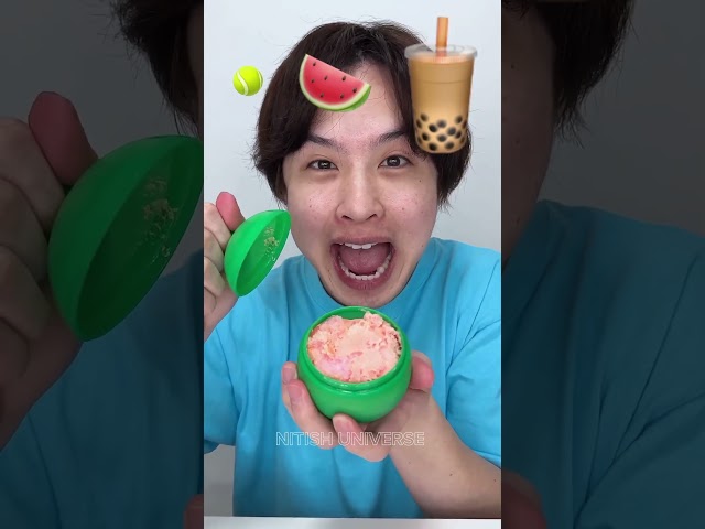 Big watermelone Ball Vs Small Watermelone ball Eating challenge 🤣#shorts#trending#humanitychallenge