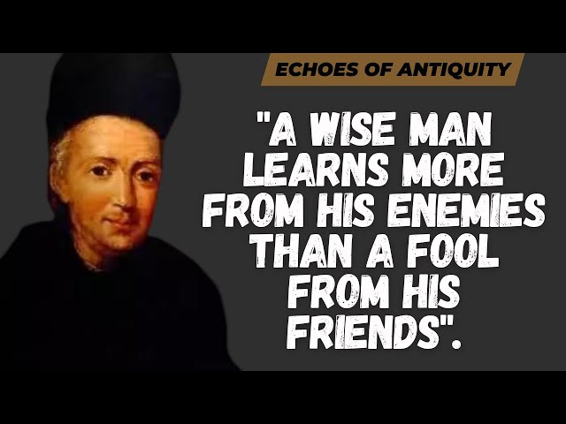 A wise man learns more from his enemies than a fool from his friends