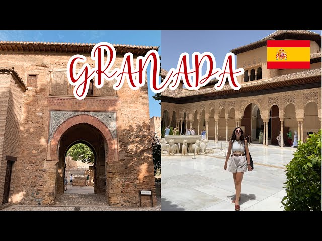 Um dia pela Alhambra e tapas em Granada na Espanha 🇪🇸 | Mariany Viaja