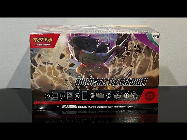 Paldea Evolved Build and Battle Stadium Unboxing | Pokémon Scarlet & Violet Paldea Evolved TCG