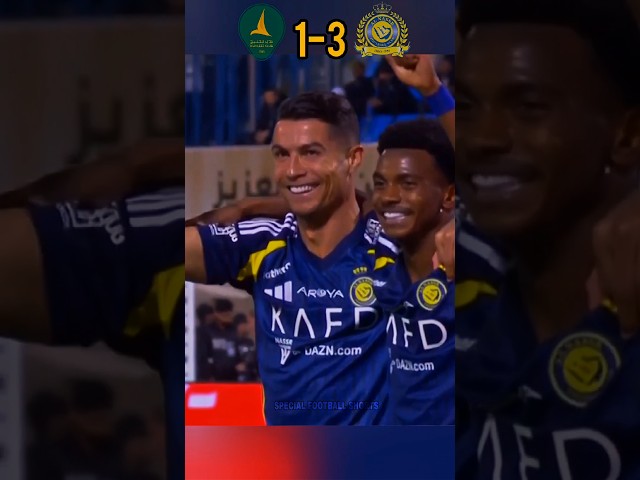 Cristiano Ronaldo Vs Al Khaleej vs Al Nassr #highlights #football #youtubeshorts #cr7 #alnassr