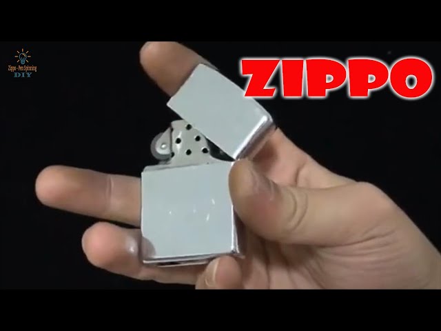 How to skillfully and creatively turn and turn on zippo - tutorial 27 (P93)