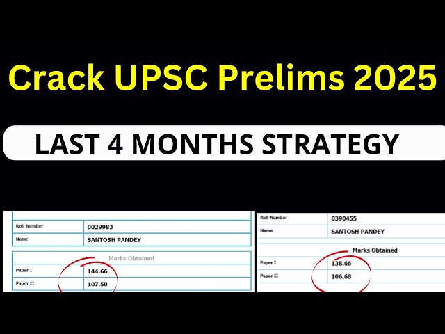 Crack UPSC PRELIMS with 2025 with expert strategy