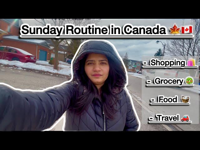 Canada Me Ek Sunday Aur Itna kam karne ko 🇨🇦🤦🏻‍♀️🤫