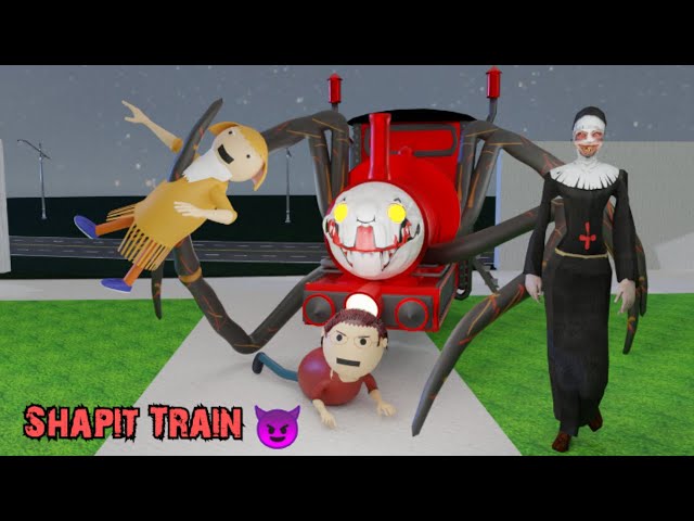 Gulli Bulli aur Shapit train Part 2 | Gulli Bulli wala cartoon | horror story