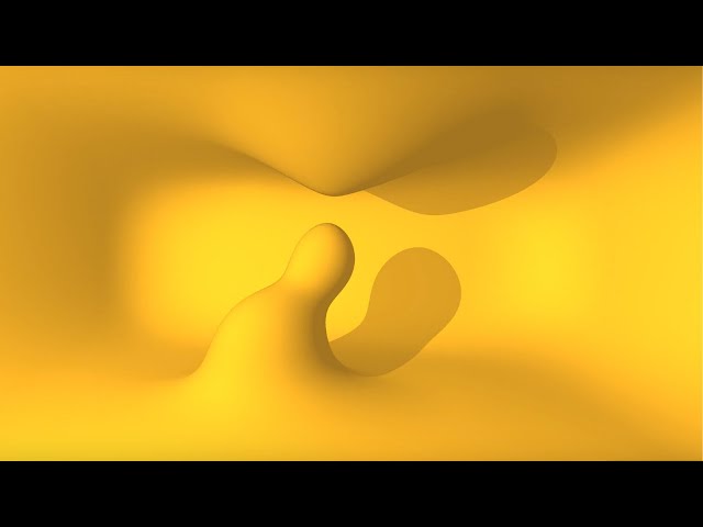 Soothing Yellow Lava Lamp Screensaver | 4K UHD Relaxing VJ Loop Background