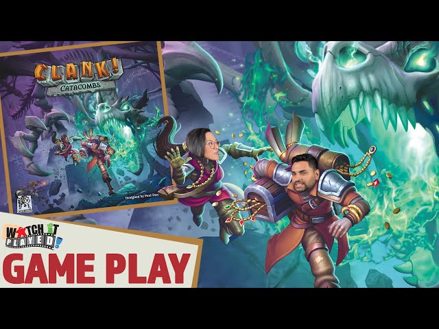 Clank!: Catacombs - Game Play "Don't Wake The Dragon!"