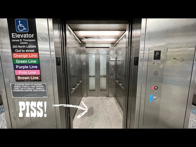 Chicago, IL: Piss in an Elevator: Clark and Lake CTA Station