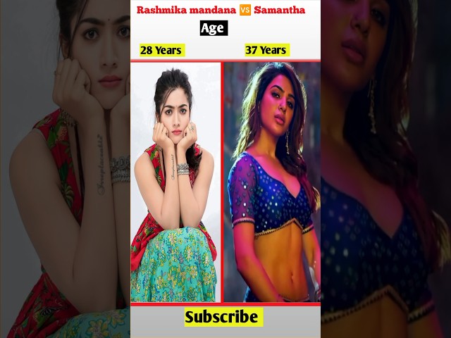 Rashmika Vs Samantha: Who is the Queen of South Cinema? #rashmikamandanna #samantha