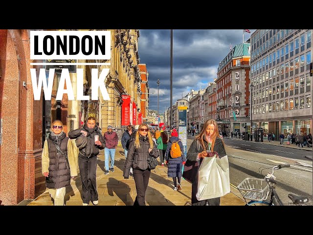 𝐋𝐎𝐍𝐃𝐎𝐍 𝐂𝐈𝐓𝐘 𝐖𝐀𝐋𝐊 𝟐𝟎𝟐𝟐 | Baker Street to Leicester Square -Central London Walking Tour [𝟒𝐊 𝐇𝐃𝐑]