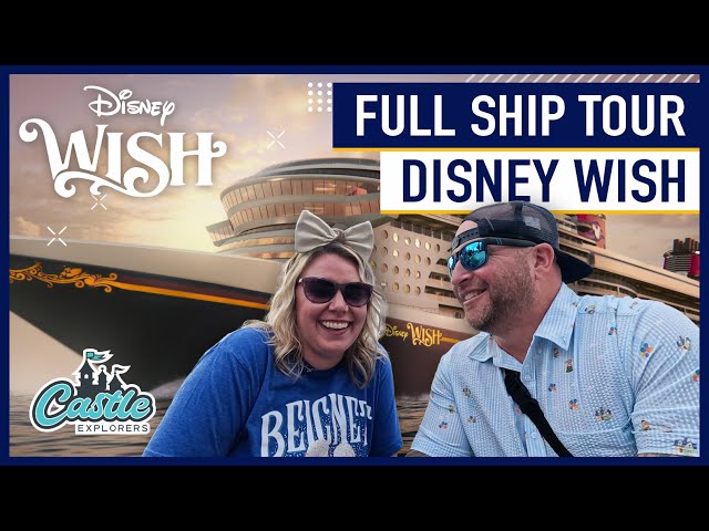 Disney Wish Full Ship Tour | Complete Walkthrough of Disney Cruise Line’s Magical Ship