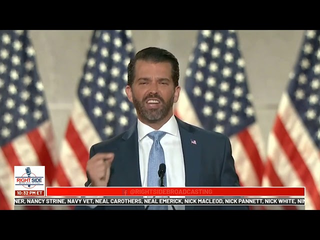 RNC: Donald Trump, Jr. Full Speech at 2020 Republican National Convention