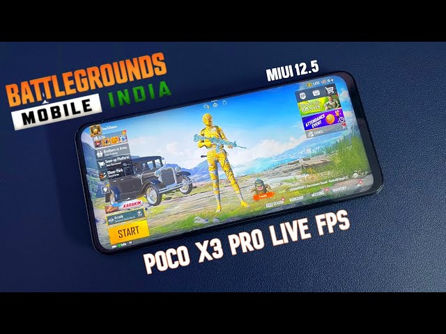 Poco X3 Pro BGMI Live Gaming Test with FPS After MIUI 12.5 UPDATE | HandCam Gameplay 🔥