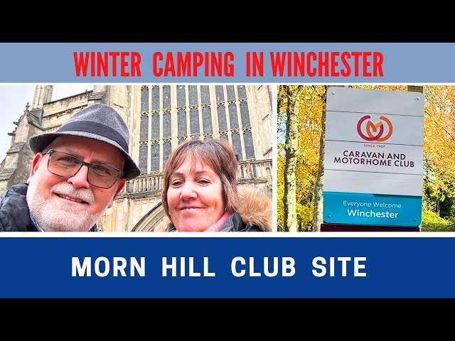 MORN HILL Club Campsite WINCHESTER | A Look Around the City | Vlog 678