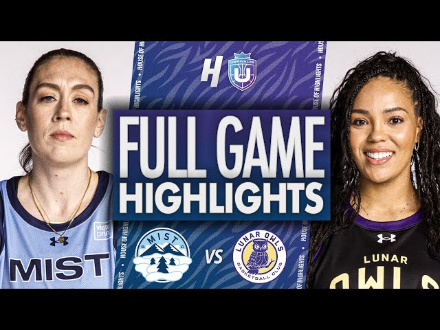 Mist vs Lunar Owls FULL GAME Highlights | February 8, Unrivaled 2025