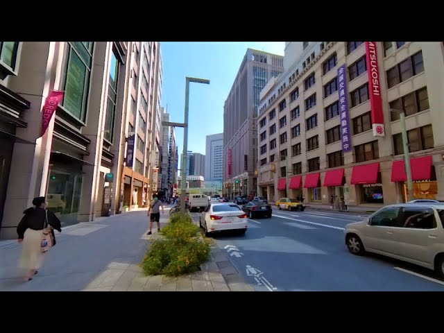 Walk in Nihonbashi（日本橋）, Tokyo in 360° VR【4K/8K高画質360度VR映像】