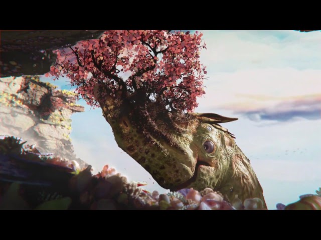 Alien Creature - Giand Tree-Head - Blender animation