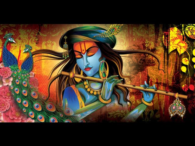 💥💥Krishna Manmohana Song❤️❤️ Krishna Theme❤️❤️Lord Krishna Flute Music | Mahabharat