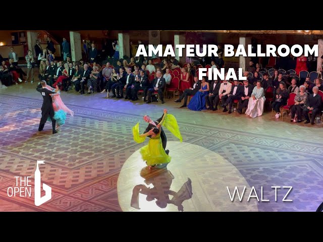 The Blackpool Open 2022 | Amateur Ballroom Final Waltz