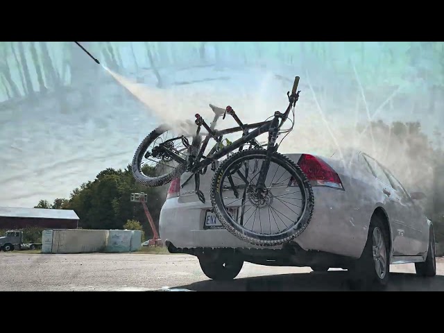 Touchless Mountain Bike Wash