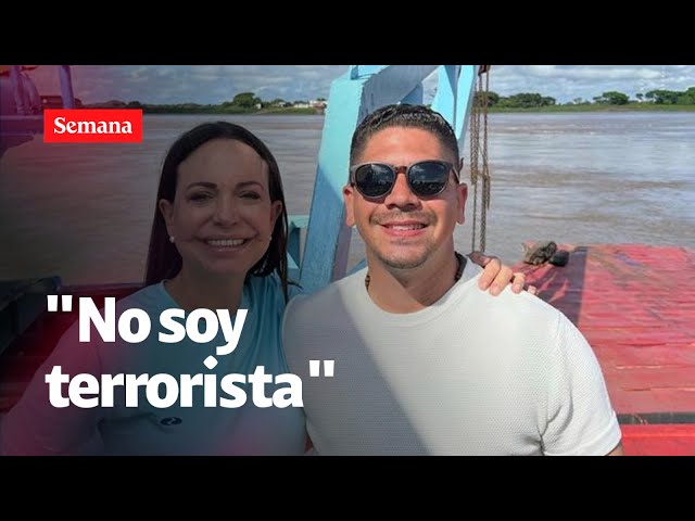 El videógrafo de María Corina Machado pide refugio en Colombia | Semana noticias